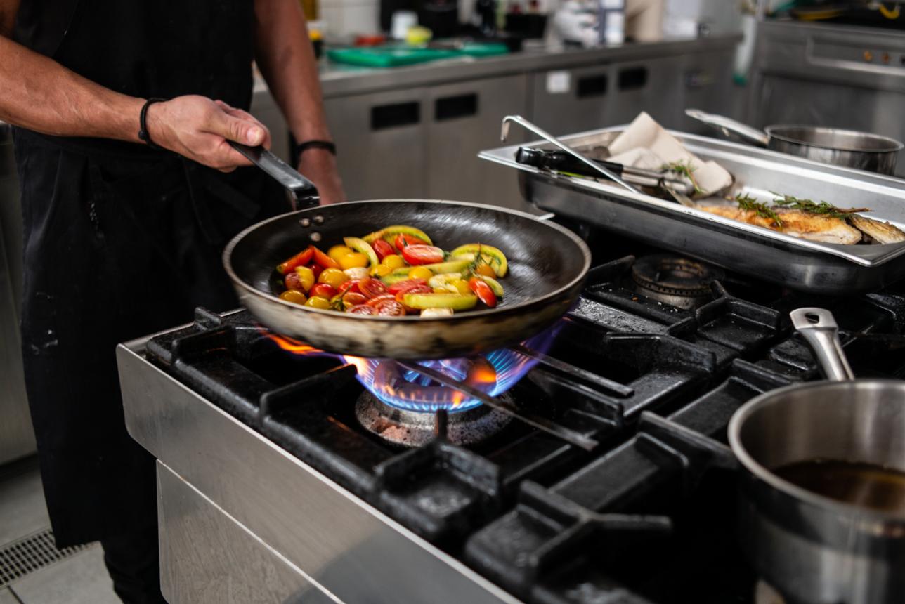 Ψητές ντομάτες και ντοματίνια